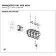 FABRICATED FUEL PIPE ASSY product image