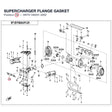 SUPERCHARGER FLANGE GASKET product image