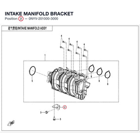 INTAKE MANIFOLD BRACKET product image