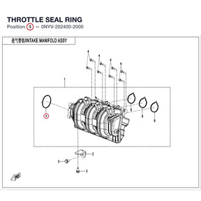 THROTTLE SEAL RING product image