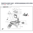 THROTTLE BODY ASSY - INTERCHANGEABLE WITH 0PWV-173000-1000 product image