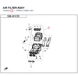 AIR FILTER ASSY product image