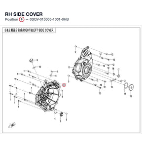 RH SIDE COVER product image