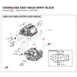CRANKCASE ASSY product image