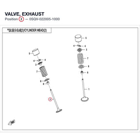 VALVE, EXHAUST product image