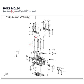 BOLT M6x90 product image