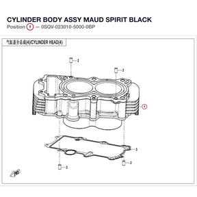 CYLINDER BODY ASSY product image