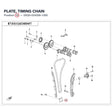 PLATE, TIMING CHAIN product image