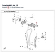 CAMSHAFT,INLET product image