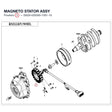 MAGNETO STATOR ASSY product image