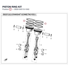 PISTON RING KIT product image