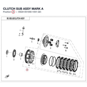CLUTCH SUB ASSY product image