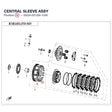 CENTRAL SLEEVE ASSY product image