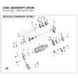 CAM, GEARSHIFT DRUM product image