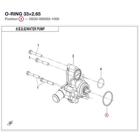 O-RING 33×2.65 product image