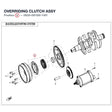 OVERRIDING CLUTCH ASSY product image
