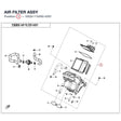 AIR FILTER ASSY product image