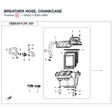 BREATHER HOSE, CRANKCASE product image
