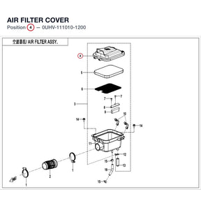 AIR FILTER COVER product image
