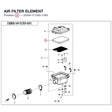 AIR FILTER ELEMENT product image