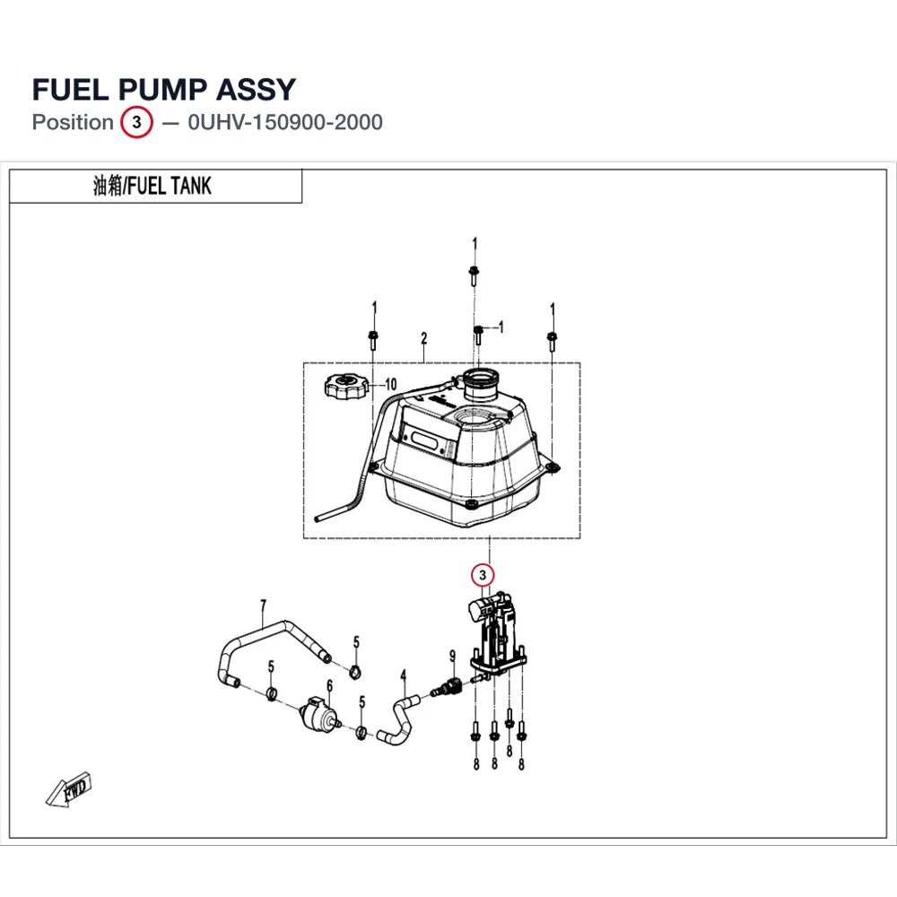 FUEL PUMP ASSY product image