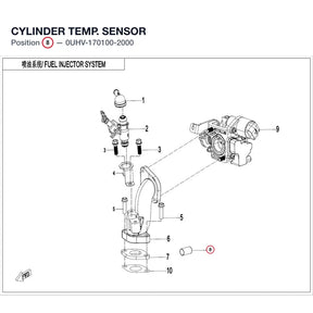 CYLINDER TEMP. SENSOR product image