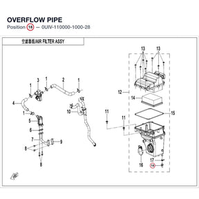 OVERFLOW PIPE product image