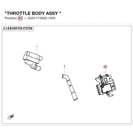"THROTTLE BODY ASSY product image