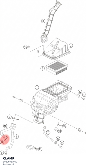 Diagram preview: CLAMP (90206027000)