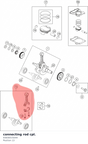 Diagram preview: connecting rod cpl. (93830015044)