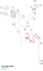 Diagram preview: fuel pipe EVAP (96315026000)