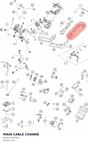 Diagram preview: MAIN CABLE CHANNE (A62611047020)