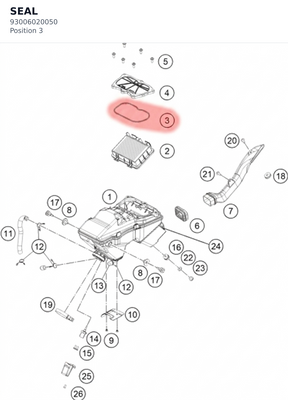Diagram preview: SEAL (93006020050)