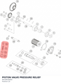 Diagram preview: PISTON VALVE PRESSURE RELIEF (96338028000)