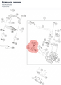 Diagram preview: Pressure sensor (93041085000)