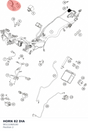 Diagram preview: HORN 82 DIA (90111060100)