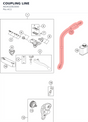 Diagram preview: COUPLING LINE (A63432063000)