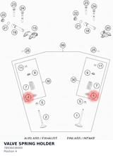 Diagram preview: VALVE SPRING HOLDER (78936036000)
