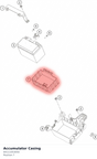 Diagram preview: Accumulator Casing (64111053050)