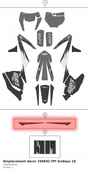 Diagram preview: Displacement decor 250EXC-TPI SixDays 18 (79608098100)