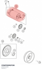 Diagram preview: STARTERMOTOR (63540101000)