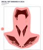 Diagram preview: DECAL SET ENDURO R 2014 (76508399000)