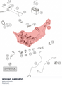 Diagram preview: WIRING HARNESS (90911075000)