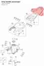Diagram preview: Grip handle passenger (C90712008000)