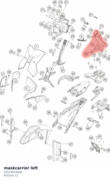 Diagram preview: maskcarrier left (63514010000)