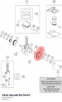 Diagram preview: GEAR BALANCER DRIVE (90230055000)