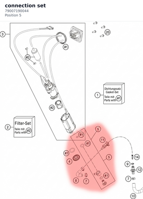 Diagram preview: connection set (79007190044)