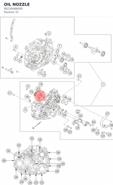 Diagram preview: OIL NOZZLE (90230066000)