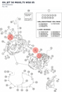 Diagram preview: OIL JET 50 M6X0,75 WS8 05 (60030064050)