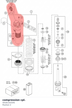 Diagram preview: compression cpl. (50181101S45)